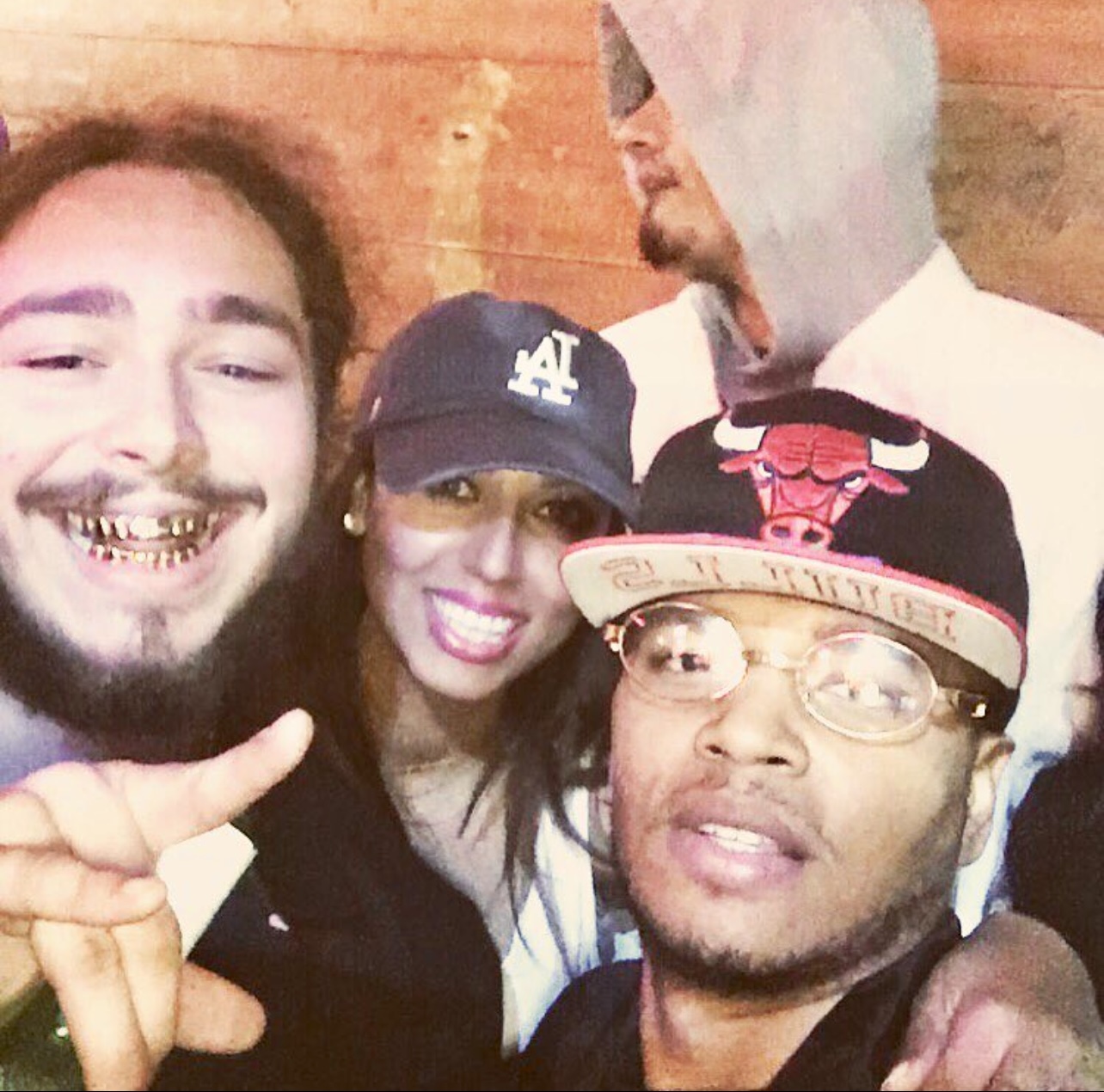 Mayra with Post Malone